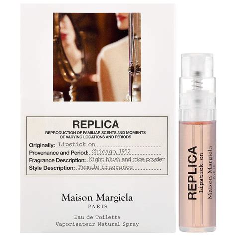 replica lipstick on perfume rollerball|Maison Martin Margiela Replica Lipstick On ~ fragrance review.